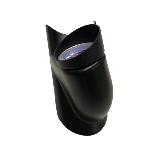 Στροφόμετρο R.P.M. Prosport Diamond Mirror Look Φιμέ 52mm 90 Μοίρες Με 7 Χρώματα
