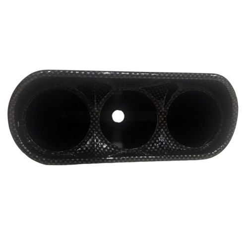 Βάση Για Όργανα Ταμπλό Τριπλή (3 x 52mm) Carbon Look Auto Gauge