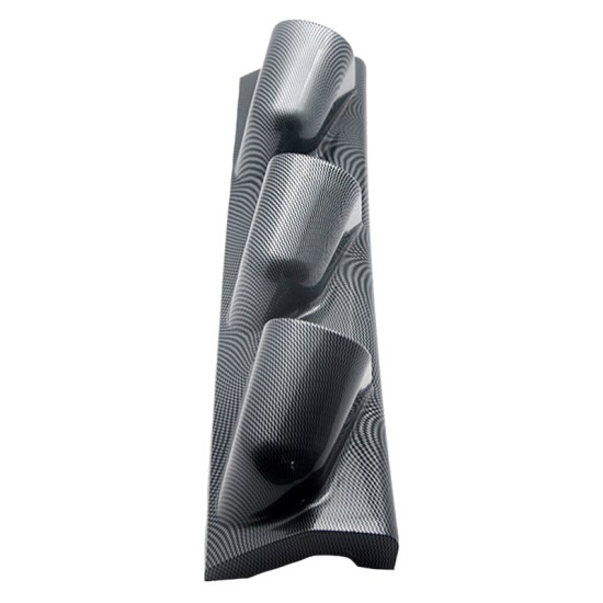 Βάση Για Όργανα Κολώνας Τριπλή (3 x 52mm) Carbon Look Prosport