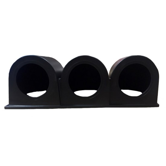 Βάση Για Όργανα Ταμπλό Τριπλή (3 x 52mm) Μαύρη Auto Gauge
