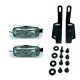 Προβολείς Universal 125x46mm H3 12V 55W LA-1100 16031 Λευκό 2 Τεμάχια
