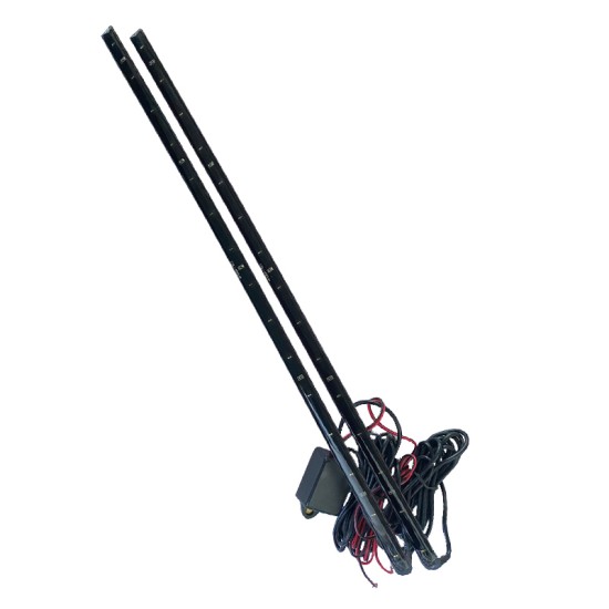 Διακοσμητικός Φωτισμός Led Ταινία 12Volt 40cm Κόκκινο (εναλλασόμενος φωτισμός) 2 Τεμάχια
