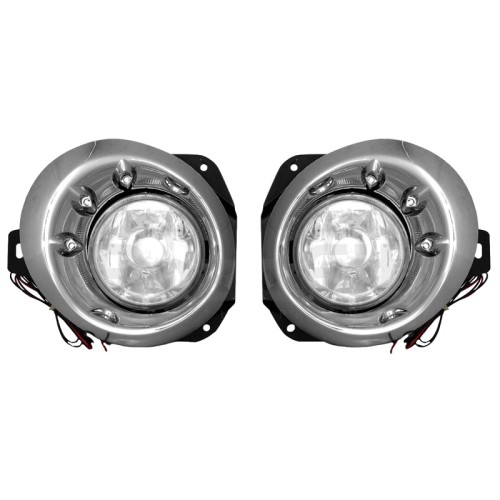 Προβολείς Ομίχλης Για Mitsubishi L-200 Triton 06+ Με 6 Led ΜΒ-436L 2 Τεμάχια