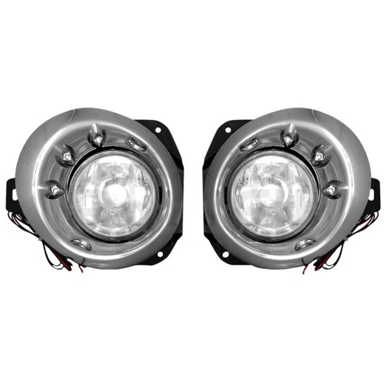 Προβολείς Ομίχλης Για Mitsubishi L-200 Triton 06+ Με 6 Led ΜΒ-436L 2 Τεμάχια