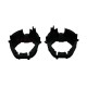 Προβολείς Ομίχλης Για Toyota Rav 4 05-12 / Yaris 05-11 / Auris 06-12 / ΙQ 09-16 / Avensis 03-12 / Peugeot 106 92-95 / 107 12-14 2 Τεμάχια