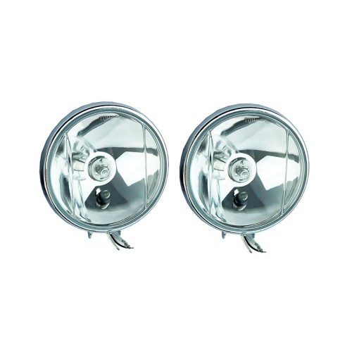 Προβολείς Στρόγγυλοι Universal Ø140mm H3 12V 55W LA-1515 16530 Λευκό 2 Τεμάχια
