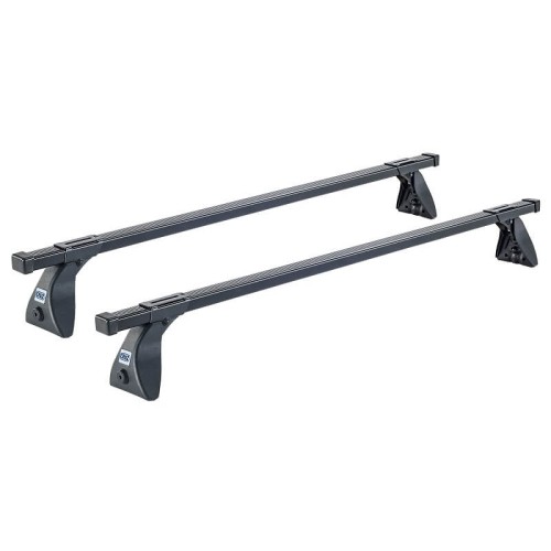 Μπάρες Οροφής Σιδερένιες CRUZ 921-102 Optima OS-125cm Μαύρες 2 Τεμάχια