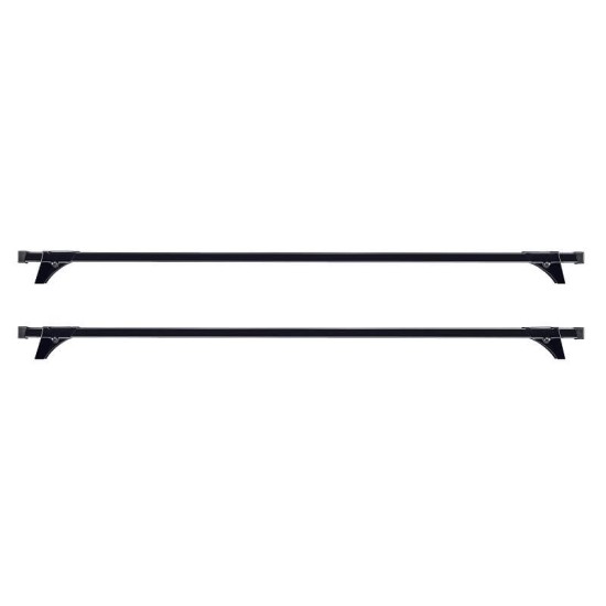 Μπάρες Οροφής Σιδερένιες CRUZ 921-102 Optima OS-125cm Μαύρες 2 Τεμάχια