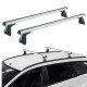 Μπάρες Οροφής Αλουμινίου CRUZ 924-026 Optima Alu S-128cm Ασημί 2 Τεμάχια