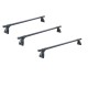 Μπάρες Οροφής Σιδερένιες CRUZ Cargo Spro-120cm 922-426 Σετ Με Πόδια Για Suzuki Grand Vitara 5D 05-15 3 Τεμάχια