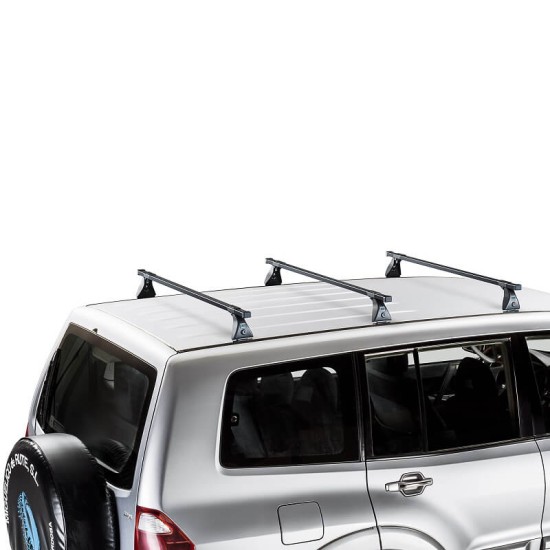 Μπάρες Οροφής Σιδερένιες CRUZ Cargo Spro-120cm 922-426 Σετ Με Πόδια Για Suzuki Grand Vitara 5D 05-15 3 Τεμάχια