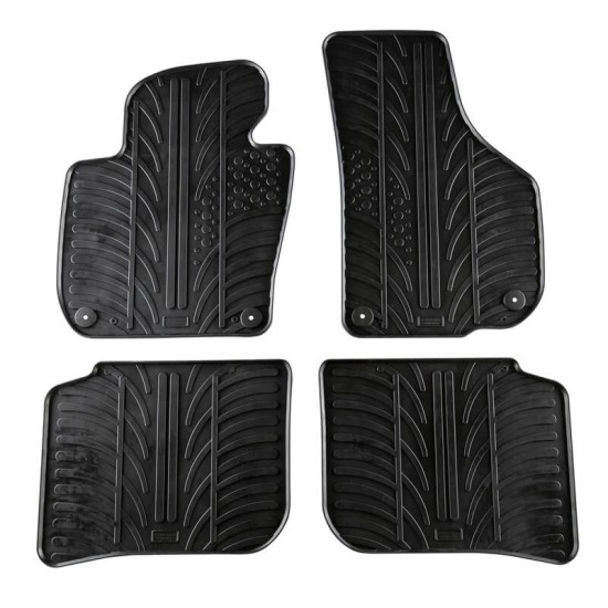 Πατάκια Αυτοκινήτου Gledring 0335 Skoda Superb 3T 2009- 2015 Μαύρο 4 Τεμάχια