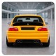 Αεροτομή Πορτ Παγκάζ Για Bmw 3 E46 99-05 Sedan CSL Look Γυαλιστερή Μαύρη Από Abs Πλαστικό