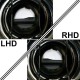 Μπροστινά Φανάρια Set Για Bmw 3 E36 90-99 Sedan / Compact / Touring Angel Eyes Μαύρα H7/H7 Depo