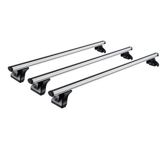 Μπάρες Οροφής Αλουμινίου CRUZ 924-072 Alu Cargo AF3-118cm Ασημί 3 Τεμάχια