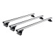 Μπάρες Οροφής Αλουμινίου CRUZ 924-072 Alu Cargo AF3-118cm Ασημί 3 Τεμάχια