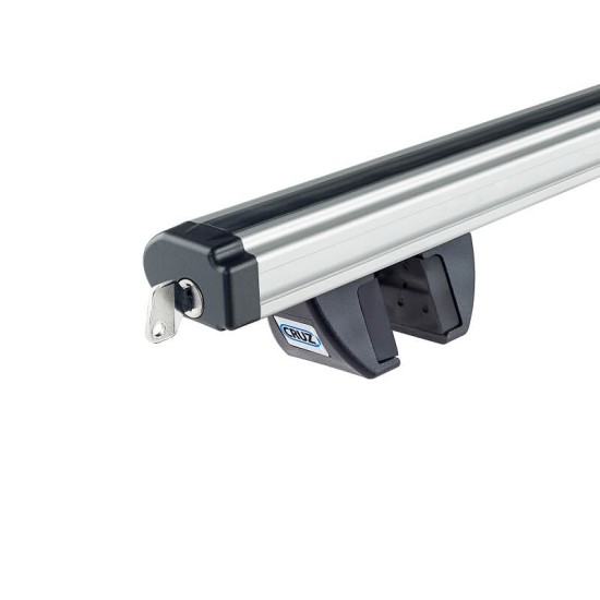 Μπάρες Οροφής Αλουμινίου CRUZ 924-066 Alu Cargo R-148cm Railing System Ασημί 2 Τεμάχια