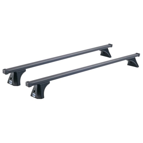 Μπάρες Οροφής Σιδερένιες CRUZ 921-360 Oplus SX-120cm Μαύρες 2 Τεμάχια