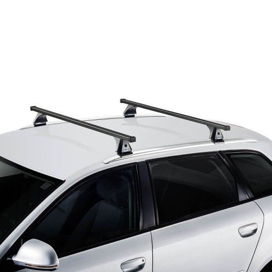 Μπάρες Οροφής Σιδερένιες CRUZ 921-360 Oplus SX-120cm Μαύρες 2 Τεμάχια