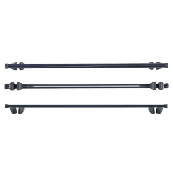 Μπάρες Οροφής Σιδερένιες CRUZ 921-934 Oplus SR+120cm Railing System Μαύρες 2 Τεμάχια