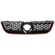 Μάσκα Για Vw Polo 9N3 05-09 GTI Look Κυψελωτή Με Κόκκινο Σιρίτι 1 Τεμάχιο