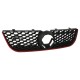 Μάσκα Για Vw Polo 9N3 05-09 GTI Look Κυψελωτή Με Κόκκινο Σιρίτι 1 Τεμάχιο