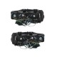 Μπροστινά Φανάρια Set Για Audi A4 B6 00-04 DRL Μαύρα H1/H1 Sonar