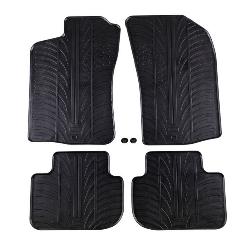 Πατάκια Αυτοκινήτου Gledring 0340 Alfa Romeo 147 2000-2009 / GT 2004-10 Μαύρο 4 Τεμάχια