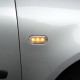 Πλαϊνά Φλας Φτερού Για VW Golf / Polo / Bora / Passat / Vento / Seat Ibiza / Cordoba Με 3 Led Black 2 Τεμάχια