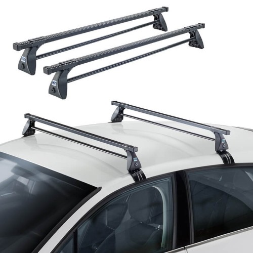 Μπάρες Οροφής Σιδερένιες CRUZ Cargo Spro-140cm 922-701 Σετ Με Πόδια Για Ford Ranger 11+ 2 Τεμάχια