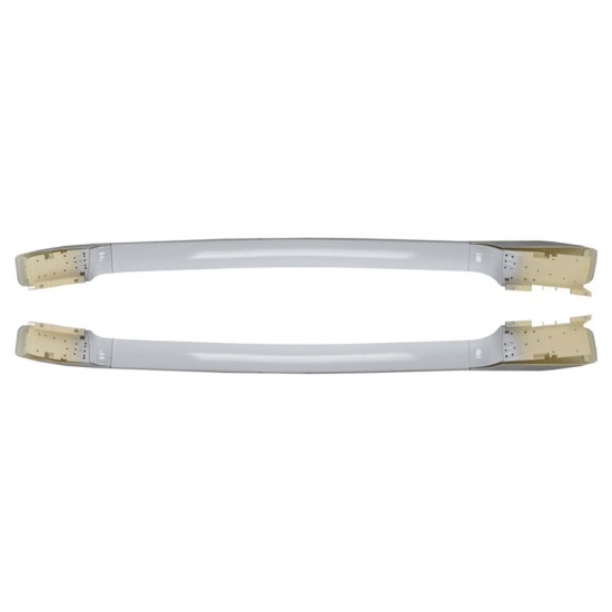 Μπάρες Οροφής Railing Για Bmw X6 E71 E72 08-15 (Roof Rails) Ασημί 2 Τεμάχια