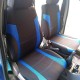 Καλύμματα Υφασμάτινα Super Sport All In One Μαύρο/Μπλε Σετ Εμπρός-Πίσω 11 Τεμάχια