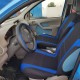 Καλύμματα Υφασμάτινα Super Sport All In One Μαύρο/Μπλε Σετ Εμπρός-Πίσω 11 Τεμάχια