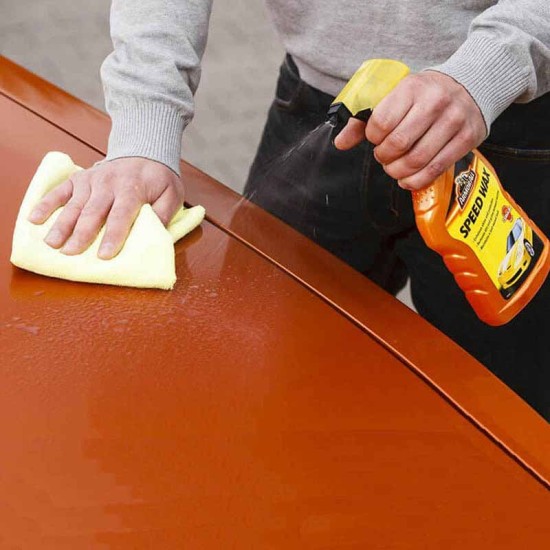 Υγρό Κερί Γυαλίσματος Σε Σπρέι Speed Wax On Detailer Armor All 500ml 445000100
