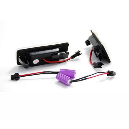 Led Φαναράκια Πινακίδας Για Opel Astra J Caravan 2010- / Opel Zafira C  2012- Canbus Ζευγάρι 2 Τεμάχια