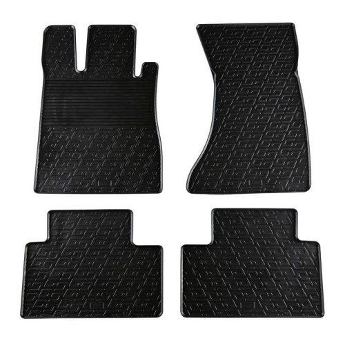 Πατάκια Αυτοκινήτου Gledring 0502 Mercedes W220 1998-2005 Μαύρο 4 Τεμάχια