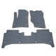 Πατάκια Σκαφάκια 3D Από Λάστιχο Για Porsche Cayenne 1 (9PA) (02-11) / VW Touareg 1 (7L) 02-10 "Star Diamond" 3 Τεμάχια Γκρι