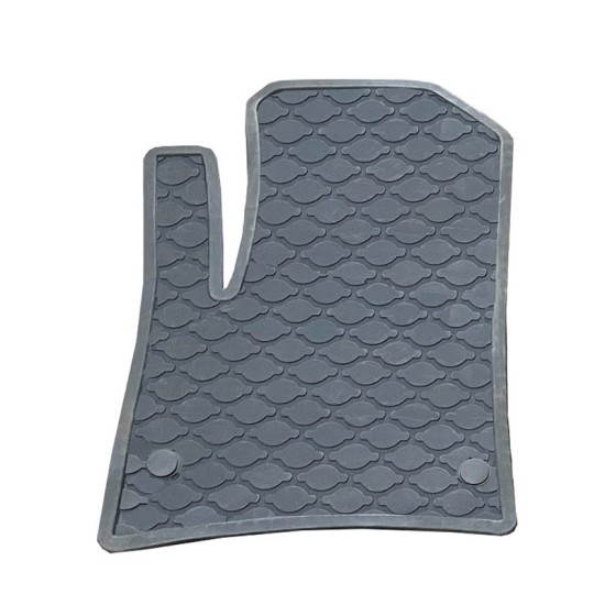 Πατάκια Σκαφάκια 3D Από Λάστιχο Για Porsche Cayenne 1 (9PA) (02-11) / VW Touareg 1 (7L) 02-10 "Star Diamond" 3 Τεμάχια Γκρι
