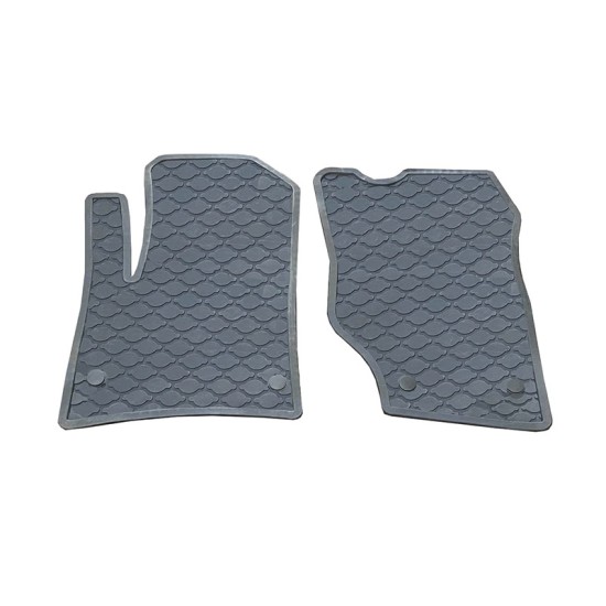 Πατάκια Σκαφάκια 3D Από Λάστιχο Για Porsche Cayenne 1 (9PA) (02-11) / VW Touareg 1 (7L) 02-10 "Star Diamond" 3 Τεμάχια Γκρι