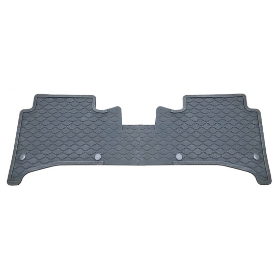 Πατάκια Σκαφάκια 3D Από Λάστιχο Για Porsche Cayenne 1 (9PA) (02-11) / VW Touareg 1 (7L) 02-10 "Star Diamond" 3 Τεμάχια Γκρι