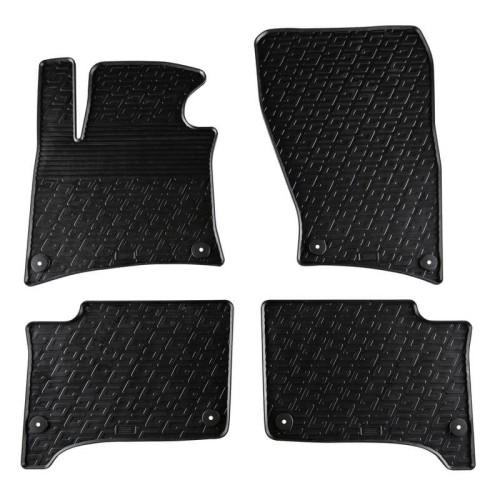 Πατάκια Αυτοκινήτου Gledring 0068 VW Touareg 2010-2018 Μαύρο 4 Τεμάχια