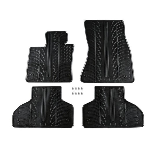 Πατάκια Αυτοκινήτου Gledring 0347 BMW X5 F15 2013-2018 Μαύρο 4 Τεμάχια