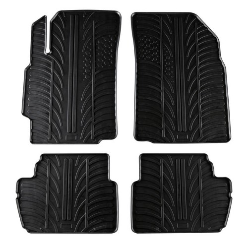 Πατάκια Αυτοκινήτου Gledring 0185 Chevrolet Spark 2010-2015  Πεντάθυρο Μαύρο 4 Τεμάχια