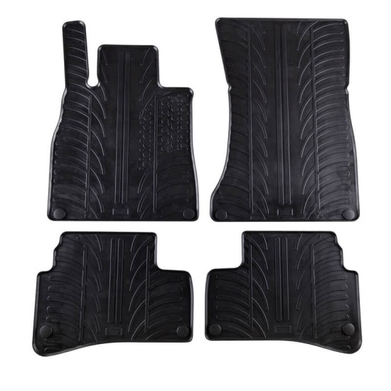 Πατάκια Αυτοκινήτου Gledring 0503 Mercedes W222 2013- Μαύρο 4 Τεμάχια