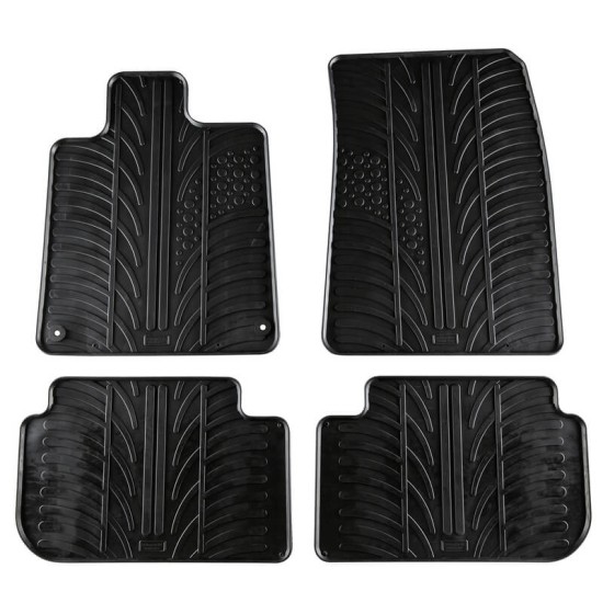 Πατάκια Αυτοκινήτου Gledring 0152 Peugeot 407 2004-2011 Μαύρο 4 Τεμάχια