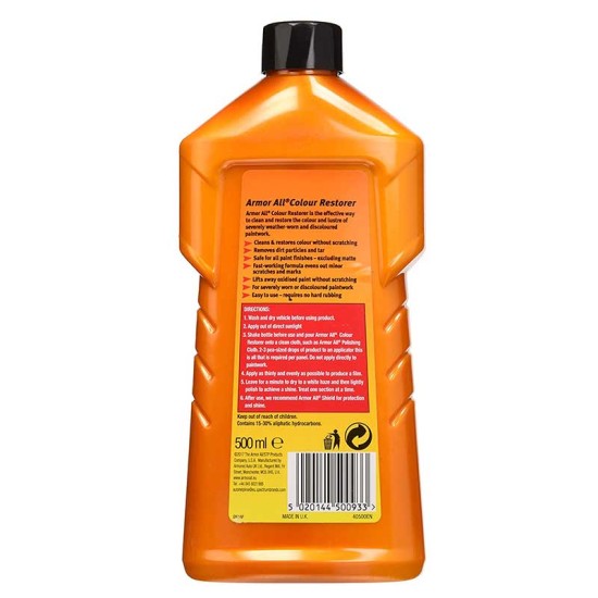 Επανορθωτής Χρώματος Colour Restorer Armor All 500ml 405000100