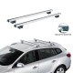 Μπάρες Οροφής Αλουμινίου CRUZ Oplus 924-051 R-118cm Railing System Για Skoda Yeti 09-14 Ασημί 2 Τεμάχια