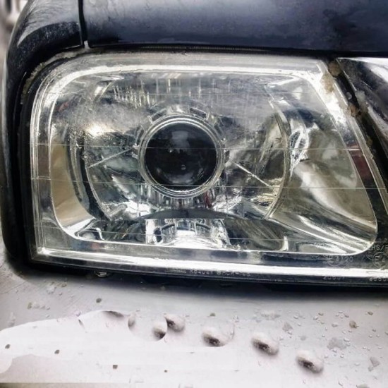 Προτζέκτορες Φαναριών Bi-Xenon Για Retrofit 2.5" H1 Με Καπάκια Χρώμιο 2 Τεμάχια