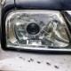 Προτζέκτορες Φαναριών Bi-Xenon Για Retrofit 2.5" H1 Με Καπάκια Χρώμιο 2 Τεμάχια