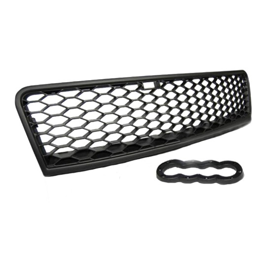 Μάσκα Για Audi A6 4B C5 01-04 RS6 Look Κυψελωτή Μαύρη Ματ 1 Τεμάχιο